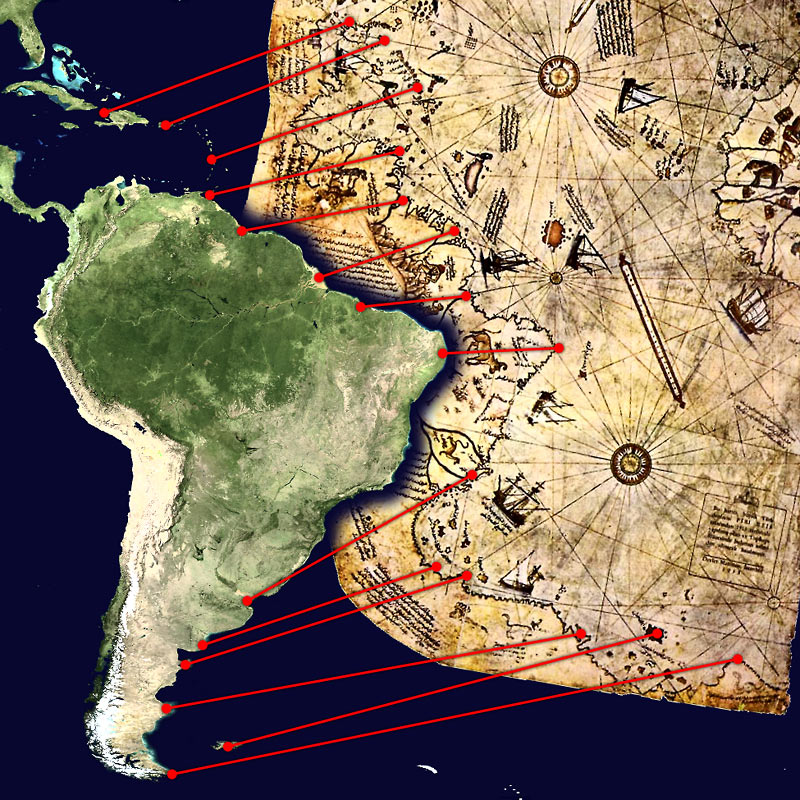 Piri Reis map