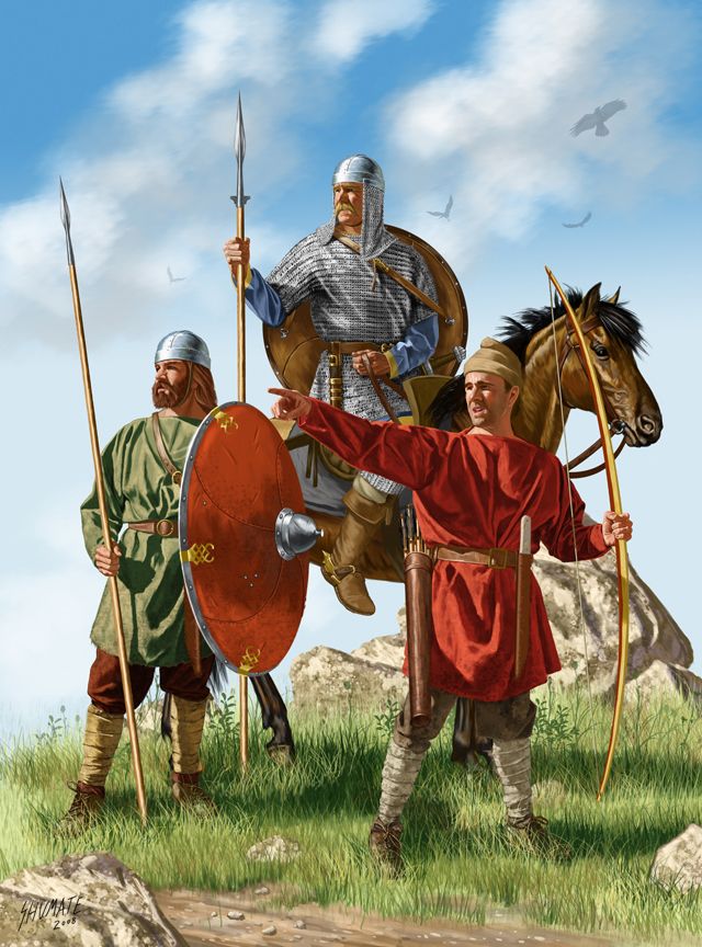 carolingian warriors