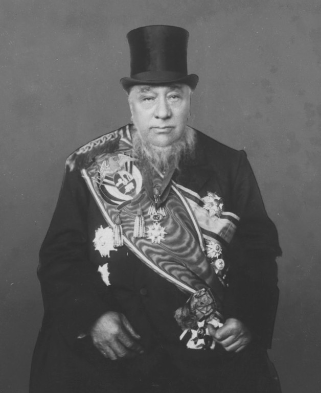 State President Paul Kruger at his inauguration in 1898