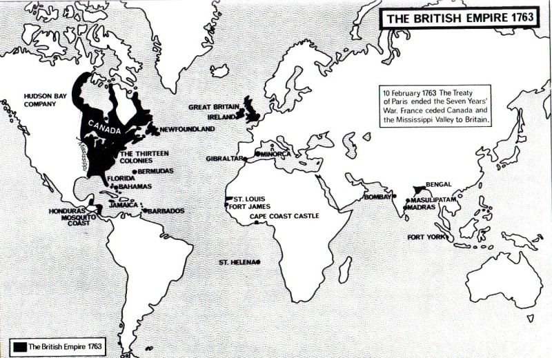 The-British-Empire-1763