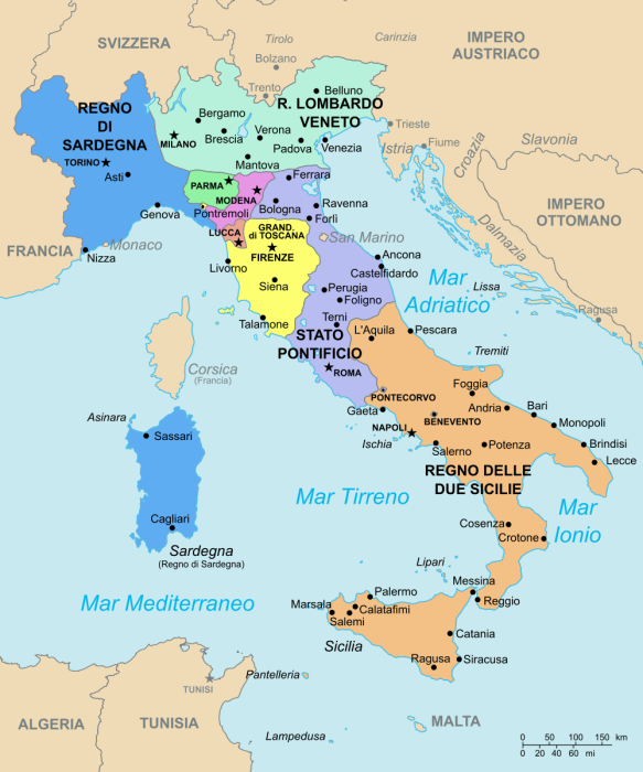 Italia primo XIX secolo