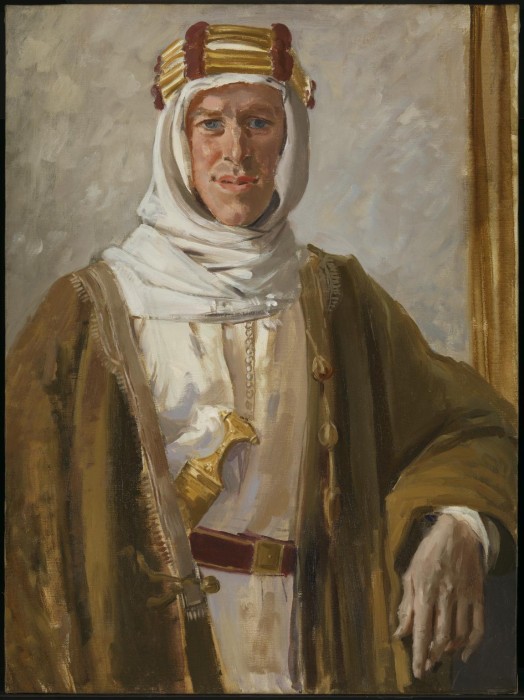 Colonel T.E. Lawrence 1919 by Augustus John OM 1878-1961