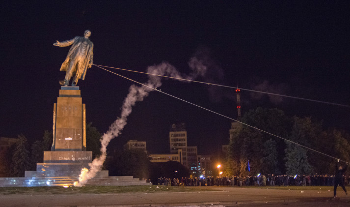Lenin down