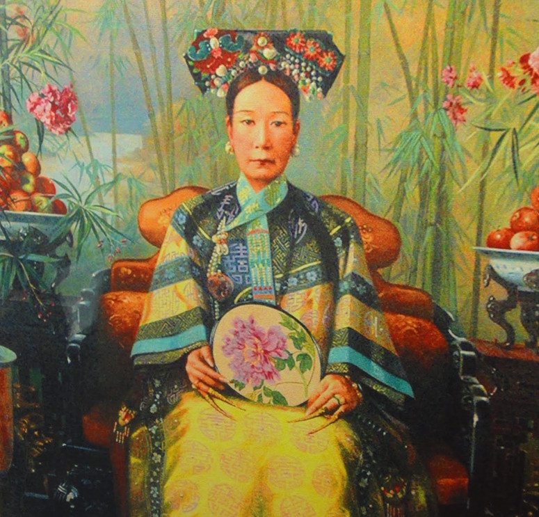 Impératrice Cixi au Palais d'été à Beijing